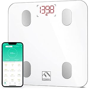 FITINDEX ES-26M Wireless Body Bathroom Scale