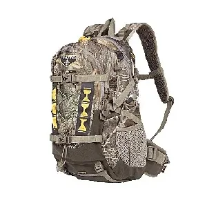 Tenzing TNZBP1001 bow hunting daypack with internal frame and organized compartments