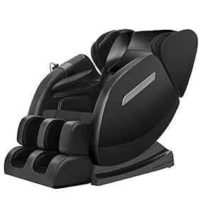 FOELRO zero gravity shiatsu massage chair with foot roller and Bluetooth speaker