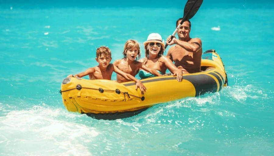 Sea kayaking