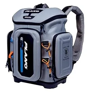 Plano Atlas 3700 fishing backpack with magnetic top and tackle storage system