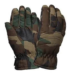 Rothco Insulated Woodland Camo Hunting Gloves