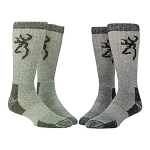 Browning Poplar wool blend hunting boot socks for outdoor hunting