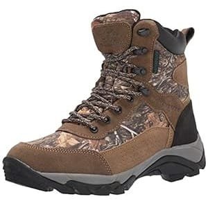 FROGG TOGGS Winchester Bobcat waterproof camo hunting boots with rubber outsole and lightweight polyester design for outdoor hunting