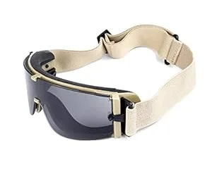 EnzoDate ballistic X800 hunting goggles with adjustable strap, anti-fog ventilation system, and UV protection for outdoor shooting