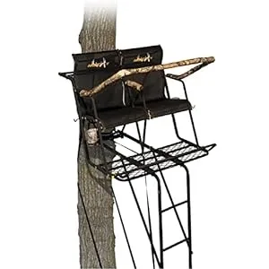 Muddy MLS2251 2-person 18-foot ladder tree stand for hunting