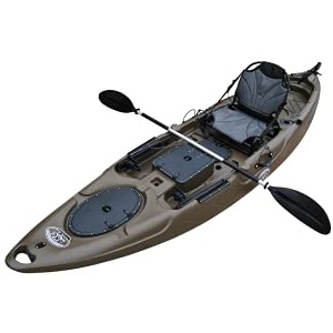 BKC RA220 Angler Fishing Kayak for Big Guys
