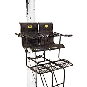 Hawk Big Denali 18-foot heavy-duty two-man ladder tree stand