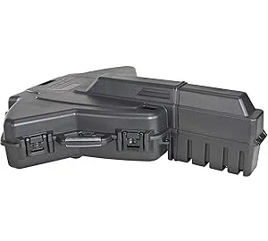 Plano Manta hard shell crossbow case with polymer exterior and foam interior protection system