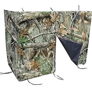 Allen Company Vanish magnetic treestand blind cover with Realtree Xtra camouflage for silent hunting concealment