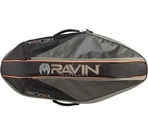 RAVIN R181 soft crossbow case with padded nylon design and backpack-style straps for transport