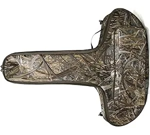MYDAYS camo padded soft crossbow case with waterproof polyester material and adjustable shoulder strap