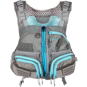Kokatat Leviathan PFD with multiple pockets for kayak fishing