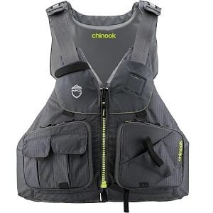 NRS Chinook OS Fishing PFD for kayak fishing