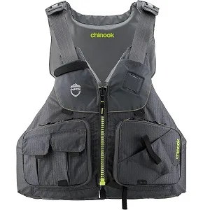 NRS Chinook OS Fishing PFD for kayak fishing