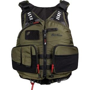 Old Town Lure Angler PFD with storage for kayak fishing
