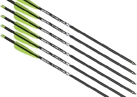 Bear X TrueX crossbow bolts included with the BearX Intense package