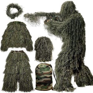 MOPHOTO 5-in-1 Ghillie Suit for Bowhunting