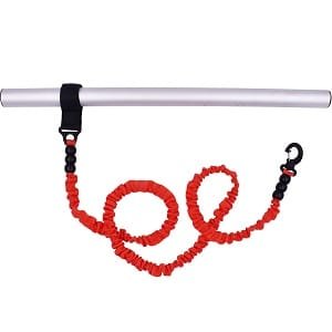 120 cm Kajak Paddle Leash, 4 Kleur Hoge Sterkte Kano Paddle Lanyard Hengel Veilig Touw voor Surfen(Bruin