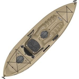 Lifetime Tamarack Angler 100 fishing kayak for camping