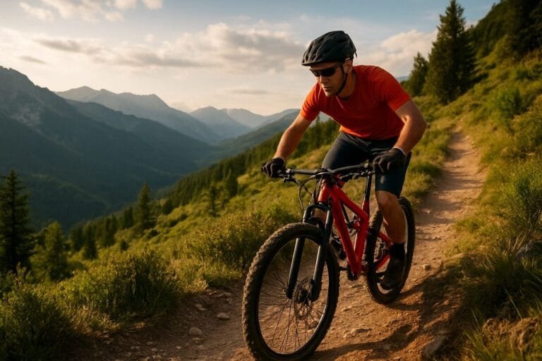 Prevent knee pain while mountain biking