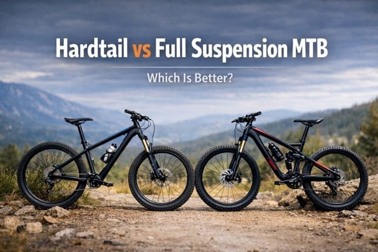 hardtail vs full suspension MTB comparison