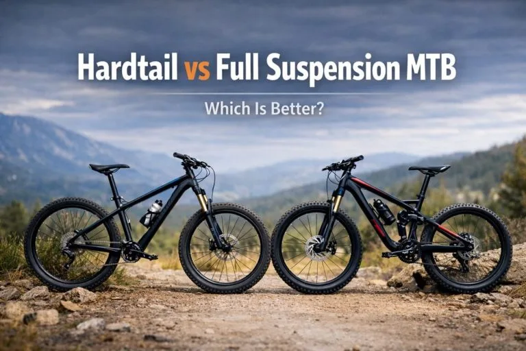 hardtail vs full suspension MTB comparison