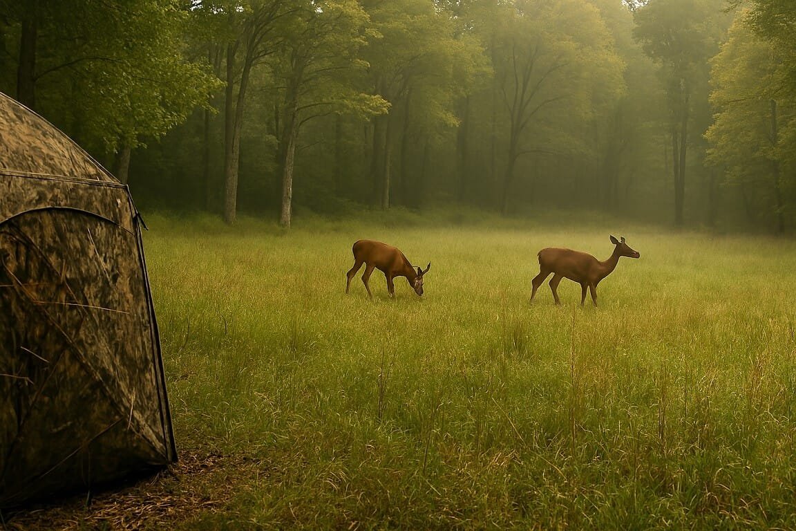 Hunting Whitetail Deer in a Blind: A Complete Beginner’s Field Guide