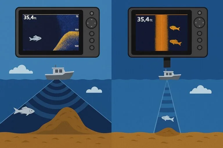 Side Imaging vs. Down Imaging Fish Finders