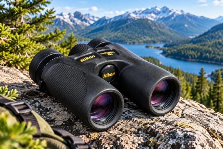 Nikon 16001 PROSTAFF 7S 10x30 Compact Binocular (Black), 10 x 30 Inches