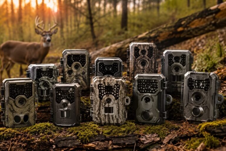 Discover the best trail cameras under $200 for hunting, wildlife, and security. Compare 10 tested picks with 4K video, night vision, cellular, and solar options.