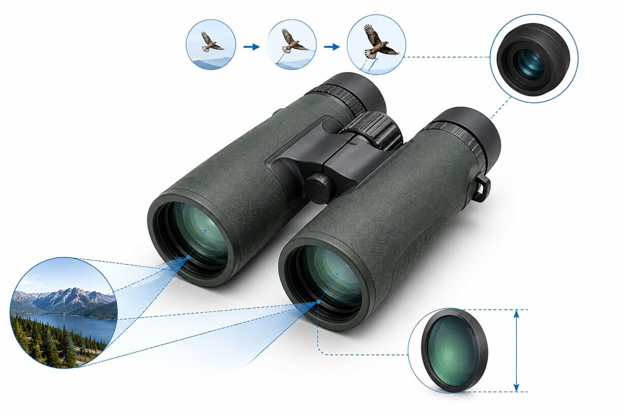 8x42 binocular specifications explained